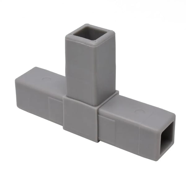 Eztube 3-Way Gray T Connector Hammer Fit 200-305 GY-HF 200-305 GY-HF - main
